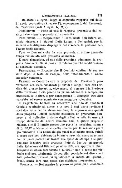 L'agricoltura italiana periodico mensile