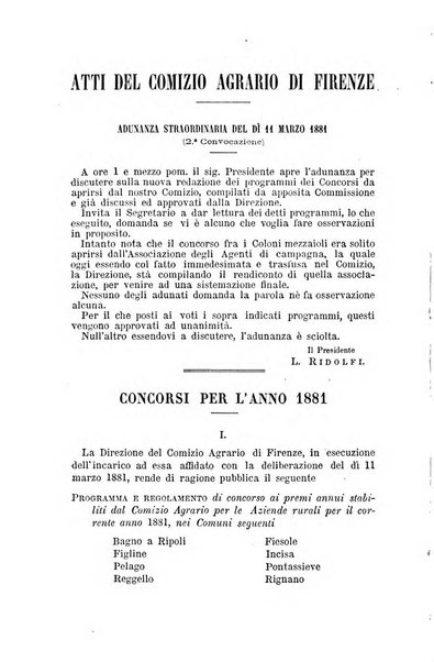 L'agricoltura italiana periodico mensile