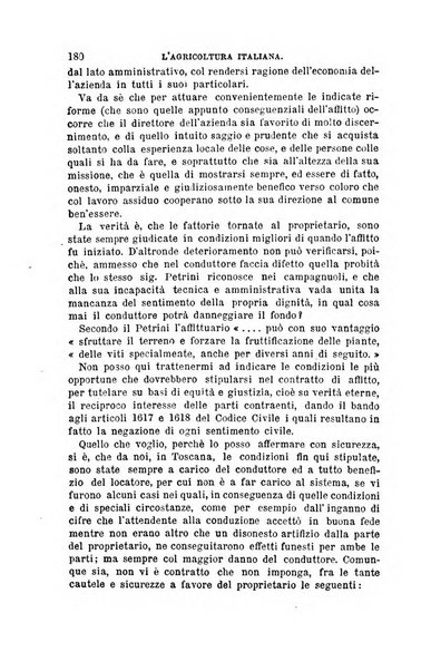 L'agricoltura italiana periodico mensile