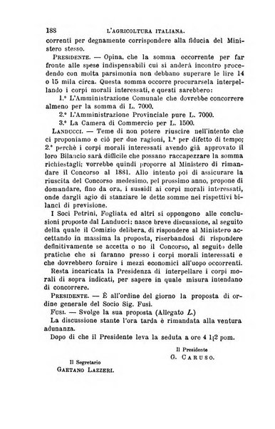 L'agricoltura italiana periodico mensile