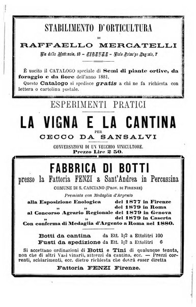 L'agricoltura italiana periodico mensile