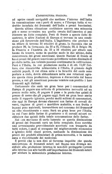 L'agricoltura italiana periodico mensile