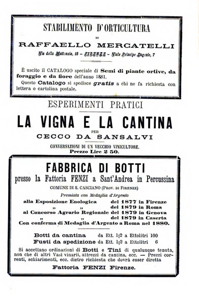 L'agricoltura italiana periodico mensile