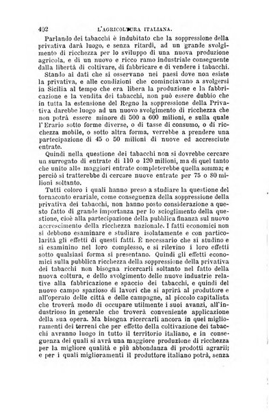 L'agricoltura italiana periodico mensile