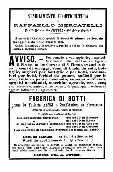 L'agricoltura italiana periodico mensile