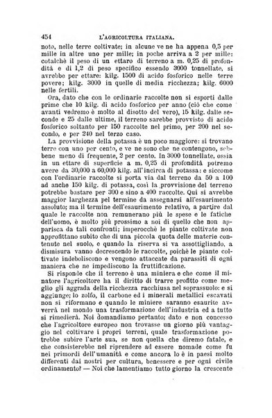 L'agricoltura italiana periodico mensile