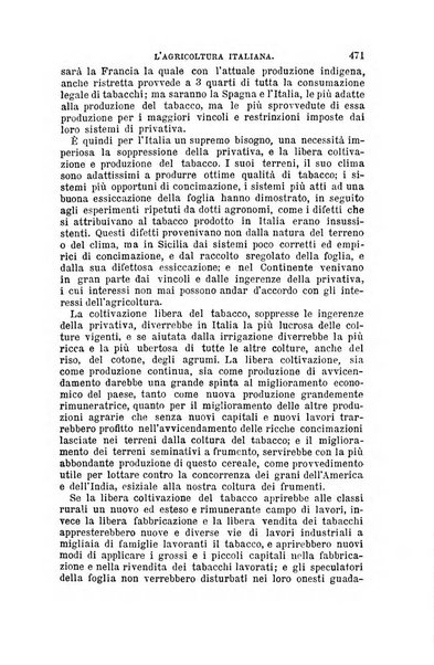 L'agricoltura italiana periodico mensile