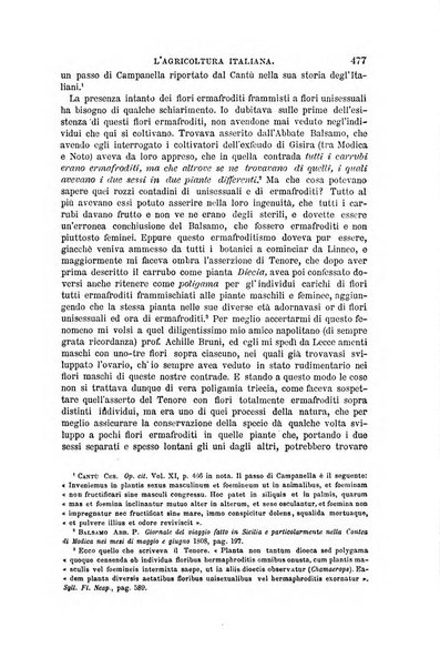 L'agricoltura italiana periodico mensile