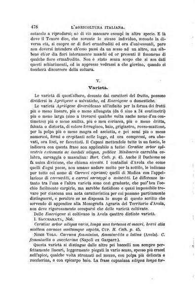 L'agricoltura italiana periodico mensile