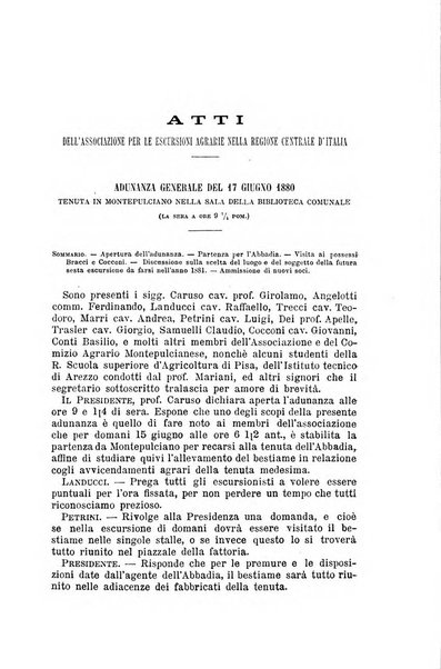 L'agricoltura italiana periodico mensile