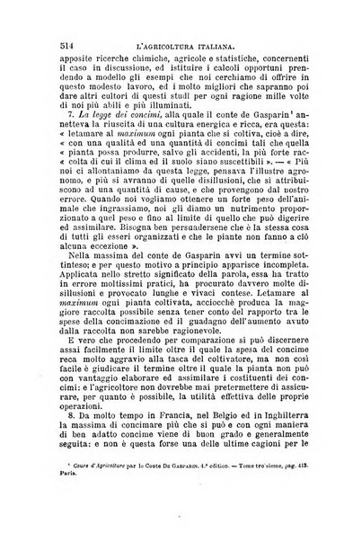 L'agricoltura italiana periodico mensile