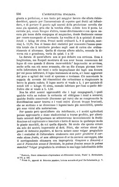 L'agricoltura italiana periodico mensile