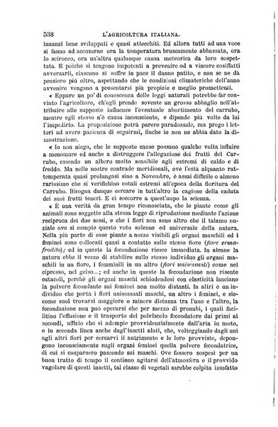 L'agricoltura italiana periodico mensile