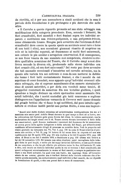 L'agricoltura italiana periodico mensile