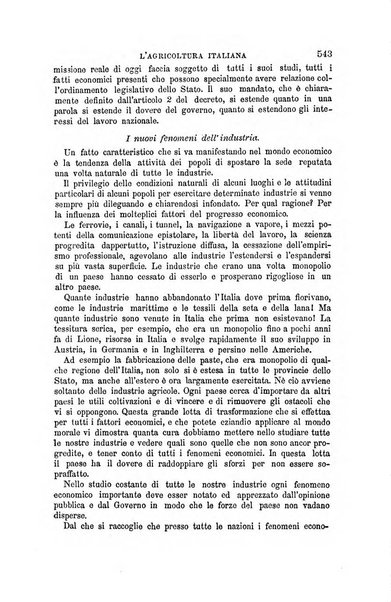 L'agricoltura italiana periodico mensile