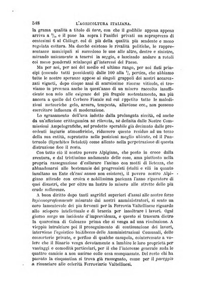 L'agricoltura italiana periodico mensile