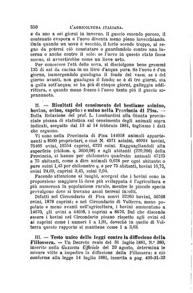 L'agricoltura italiana periodico mensile