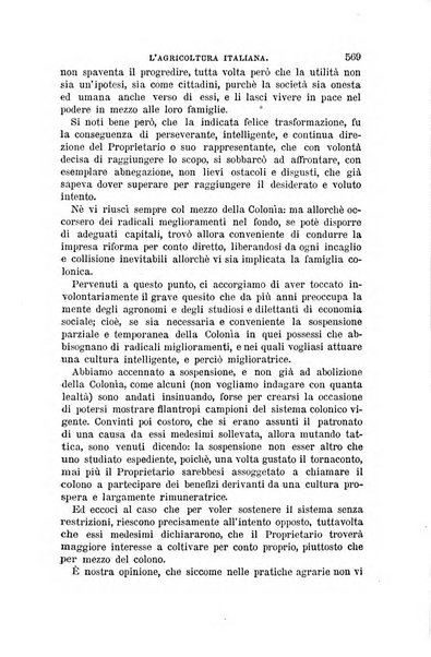 L'agricoltura italiana periodico mensile