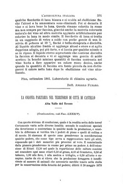 L'agricoltura italiana periodico mensile