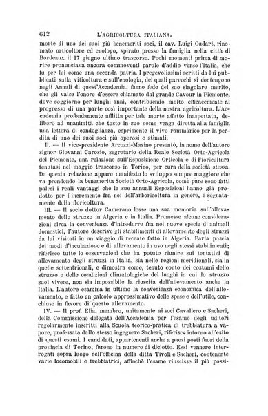 L'agricoltura italiana periodico mensile