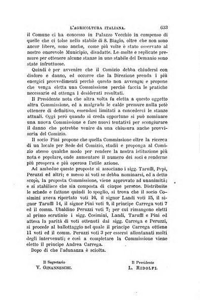 L'agricoltura italiana periodico mensile