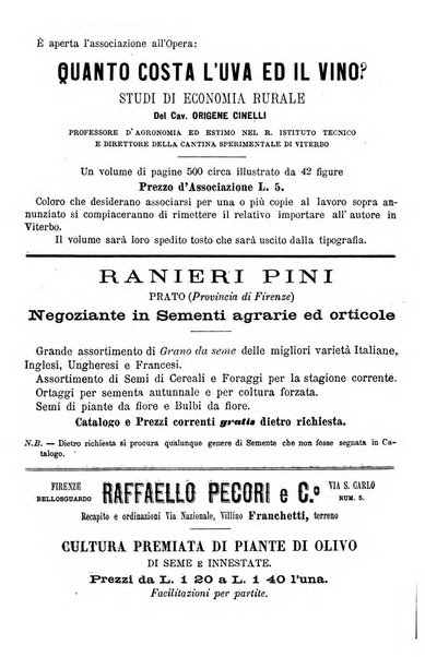 L'agricoltura italiana periodico mensile