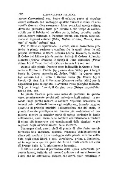 L'agricoltura italiana periodico mensile