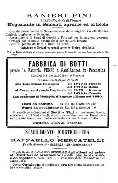 L'agricoltura italiana periodico mensile