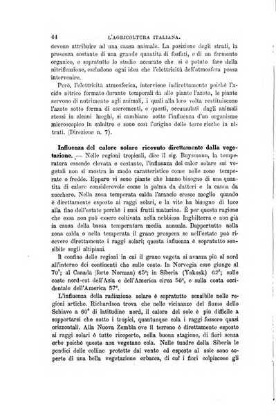 L'agricoltura italiana periodico mensile