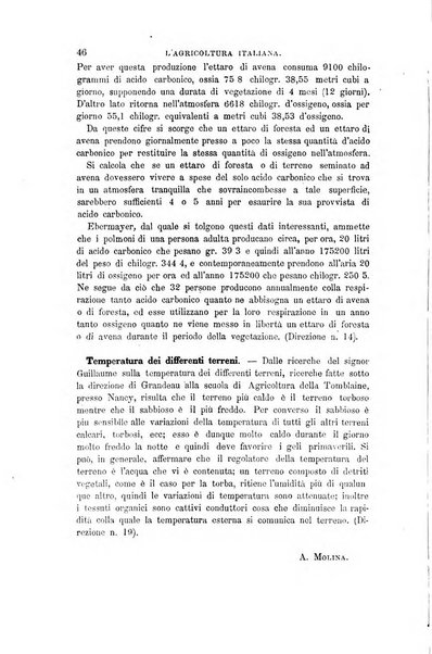 L'agricoltura italiana periodico mensile