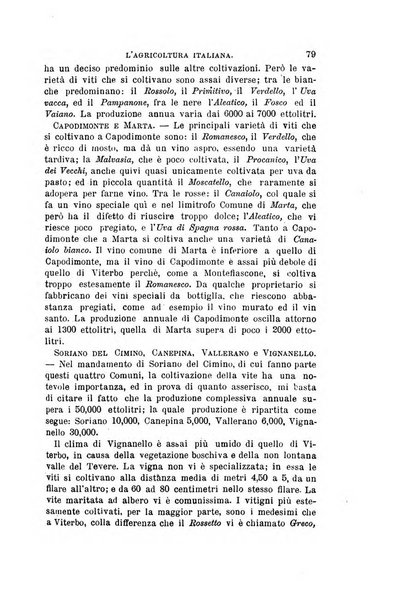 L'agricoltura italiana periodico mensile