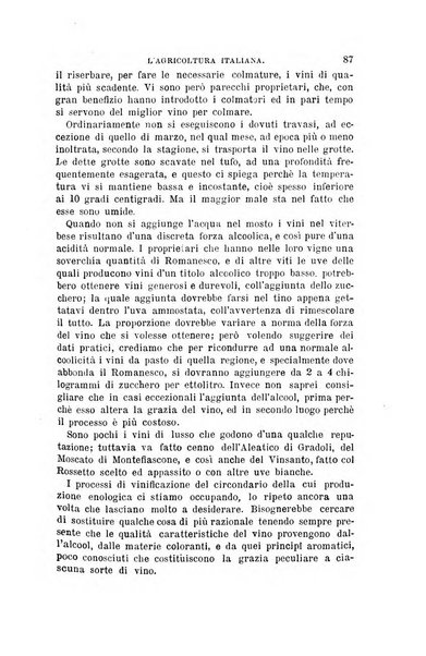 L'agricoltura italiana periodico mensile