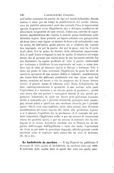 L'agricoltura italiana periodico mensile