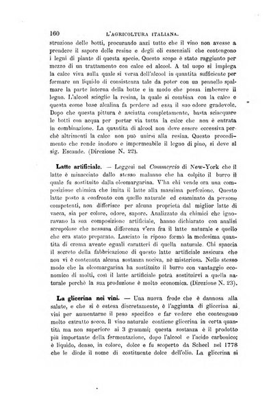 L'agricoltura italiana periodico mensile