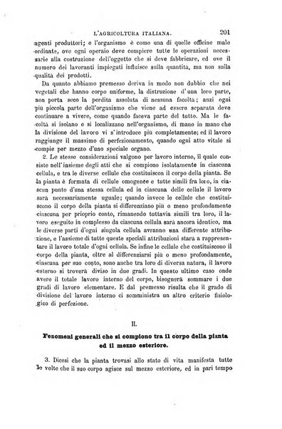 L'agricoltura italiana periodico mensile