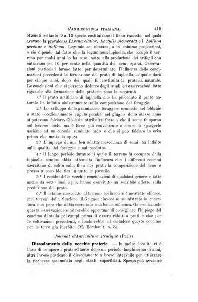 L'agricoltura italiana periodico mensile