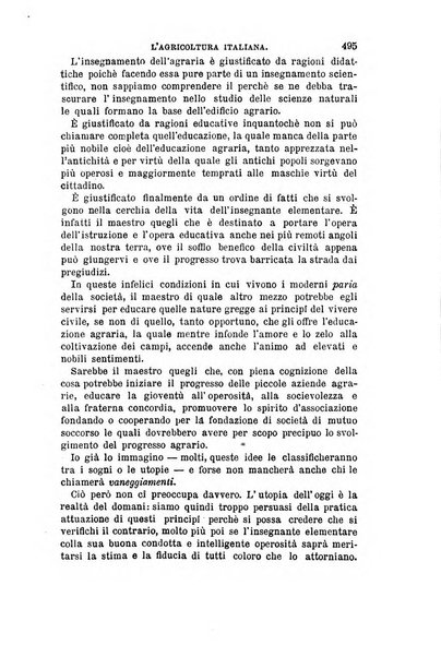 L'agricoltura italiana periodico mensile