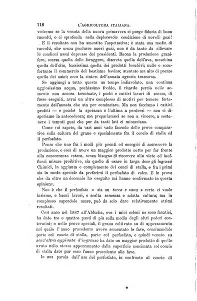 L'agricoltura italiana periodico mensile