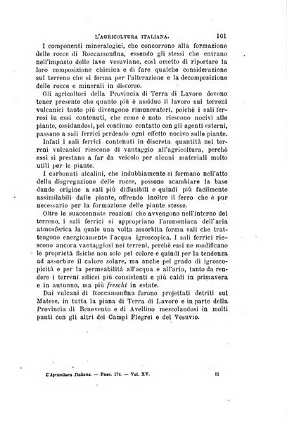 L'agricoltura italiana periodico mensile