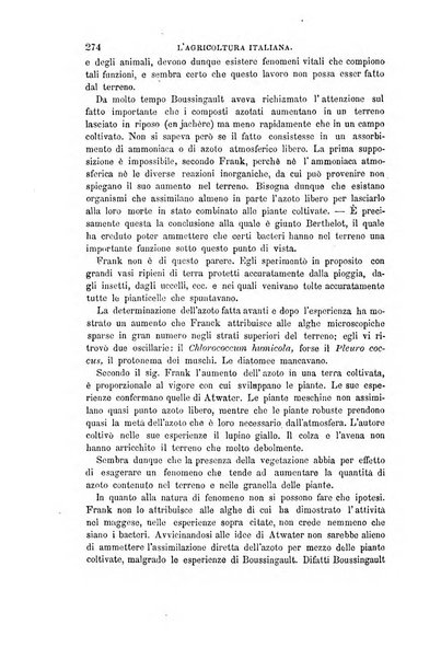 L'agricoltura italiana periodico mensile