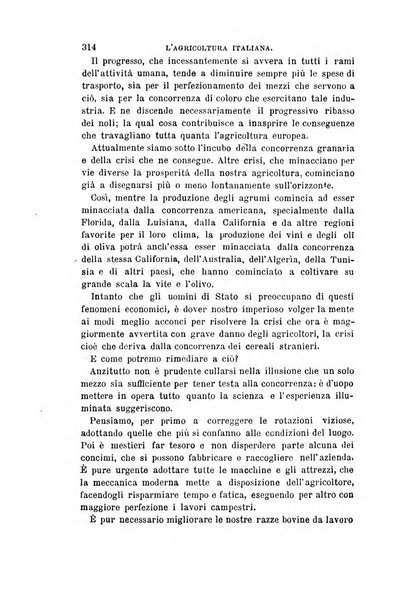 L'agricoltura italiana periodico mensile