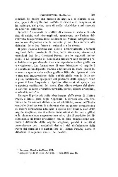 L'agricoltura italiana periodico mensile