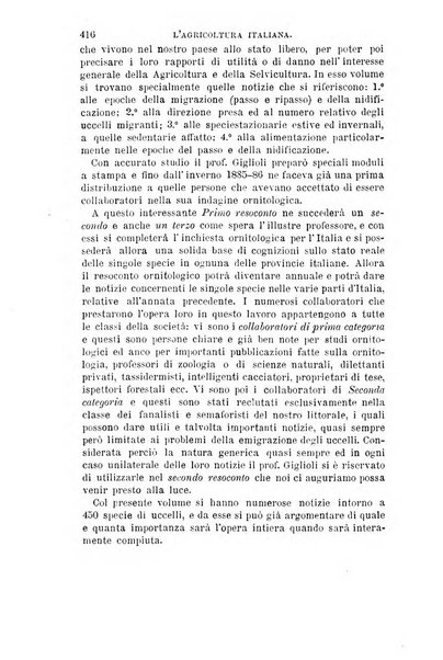 L'agricoltura italiana periodico mensile