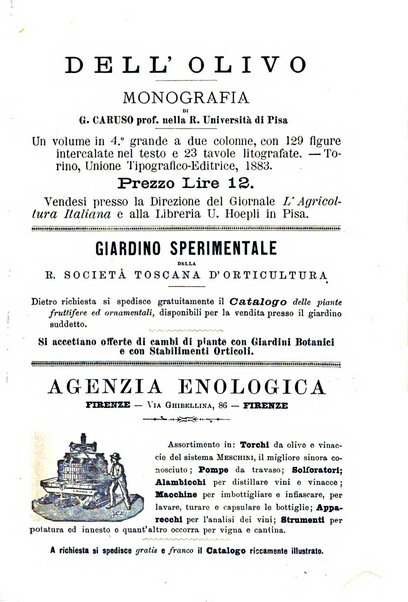 L'agricoltura italiana periodico mensile