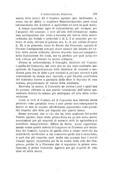 L'agricoltura italiana periodico mensile