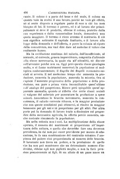 L'agricoltura italiana periodico mensile