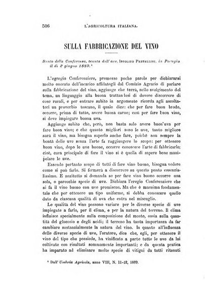 L'agricoltura italiana periodico mensile