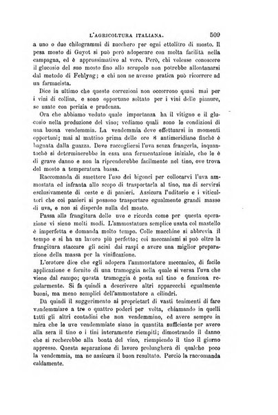 L'agricoltura italiana periodico mensile