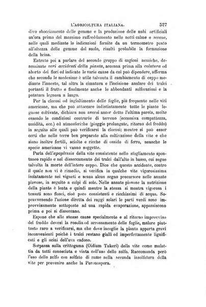 L'agricoltura italiana periodico mensile