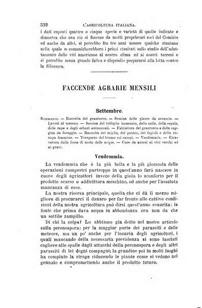 L'agricoltura italiana periodico mensile